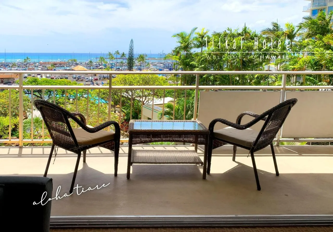 Ocean View Waikiki Luxury Ilikai Free Parking Daire Honolulu