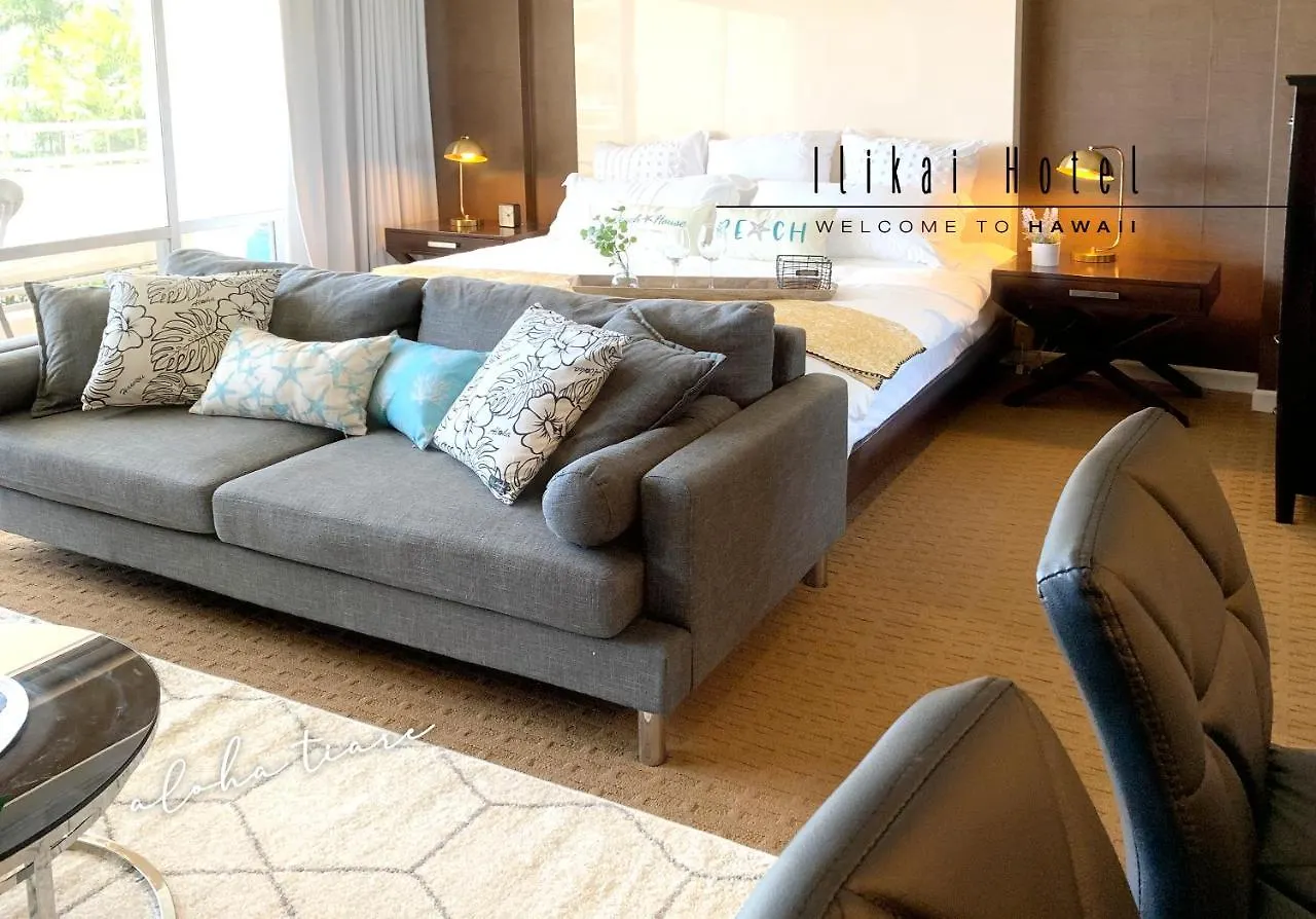 Ocean View Waikiki Luxury Ilikai Free Parking Daire Honolulu