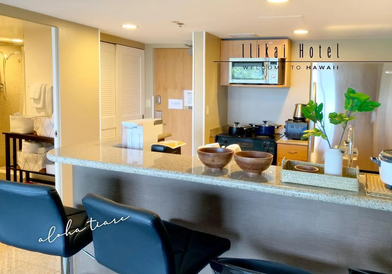 Ocean View Waikiki Luxury Ilikai Free Parking Apartment Honolulu